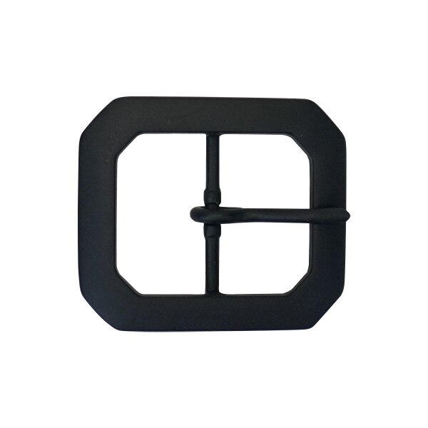 CCBK.Matte Black.01.jpg Clipped Corner Center Bar Buckles Image